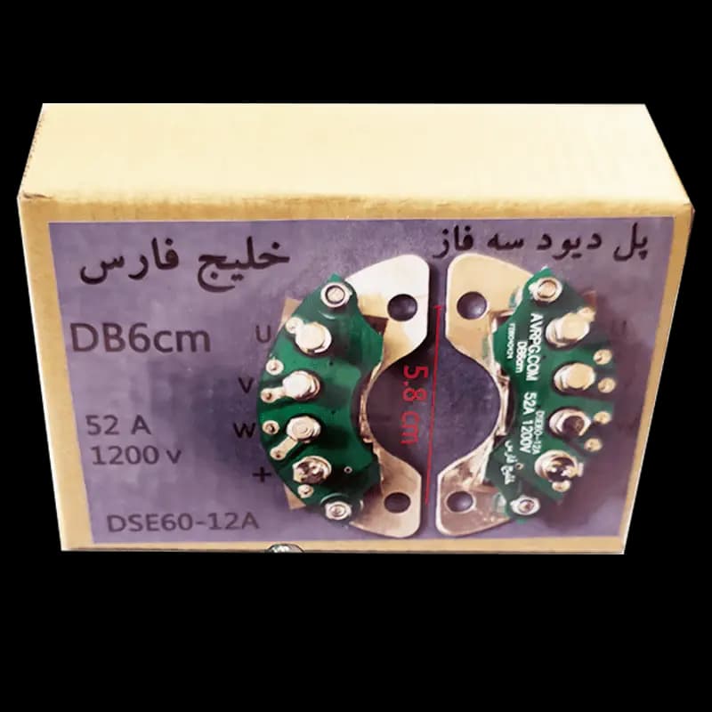 پل دیود تمام موج ژنراتورهای اگزایتری ۶ سانتی‌متر — تصویر 4 از 4